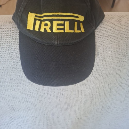 Pirelli Racing Driver Cap Large, like new, black and yellow