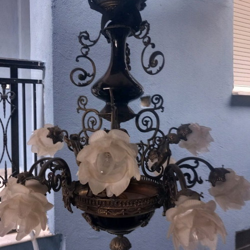 Vintage ceiling light used