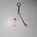 Handmade fabric keychains