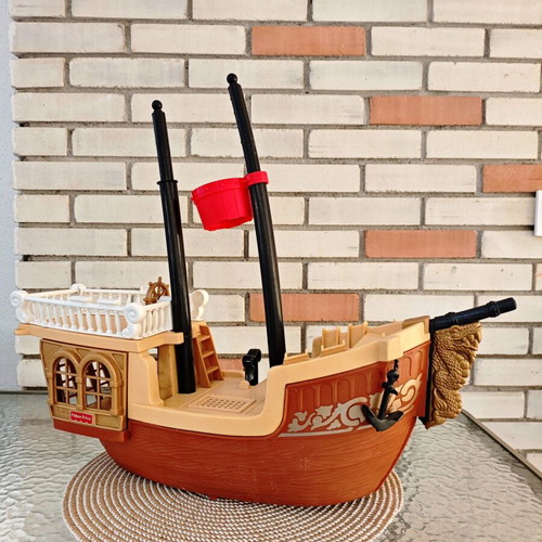 Fisher Price Great Adventures Pirate Ship 1994