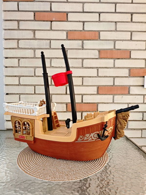 Fisher Price Great Adventures Pirate Ship 1994