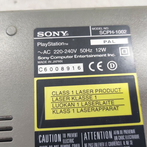 PlayStation 1 scph-1002 like new fully functional