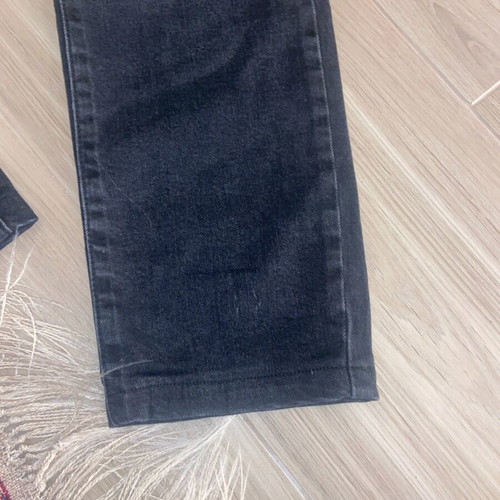 Armani Exchange skinny jeans like new, black cropped, size 29