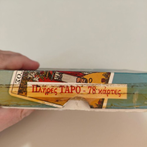Tarot Cards (E. Waite) Greek Edition 1990, 78 Cards, Used