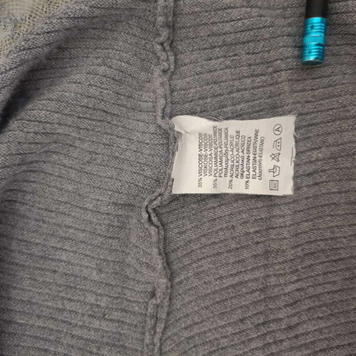 Women's blouse used, gray, size M-L