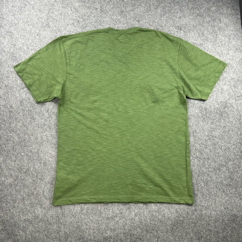 Dickies men's XL green V-neck T-shirt