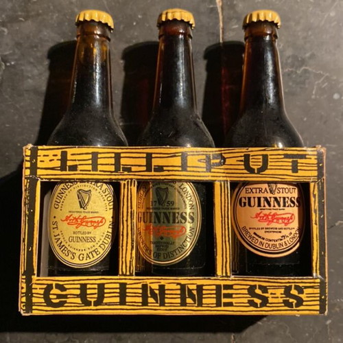 Lilliput miniature bottles of Guinness