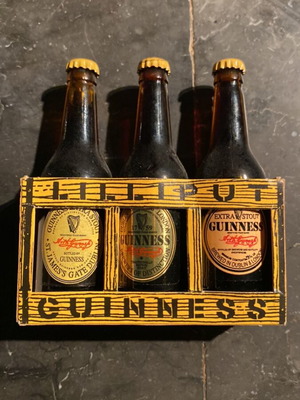 Lilliput miniature bottles of Guinness