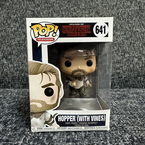 Funko Pop! Stranger Things Hopper With Vines vinyl figure new
