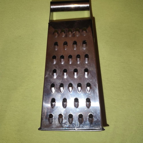 Square stainless steel grater like new