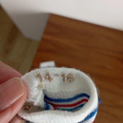 Baby socks new, sizes 14-16, unworn