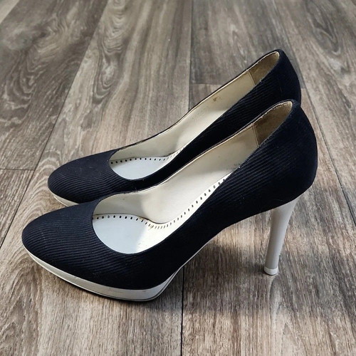 Stella McCartney Iconic Blue and White Heels Size 37 Used