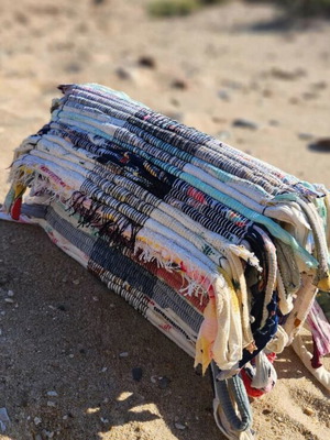 Handmade Rag Bag new