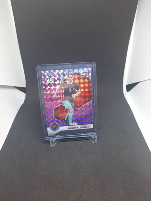 Картичка 2021-22 Panini Mosaic FIFA Road to World Cup Pink Prizm Philipp Lienhart RC като нова