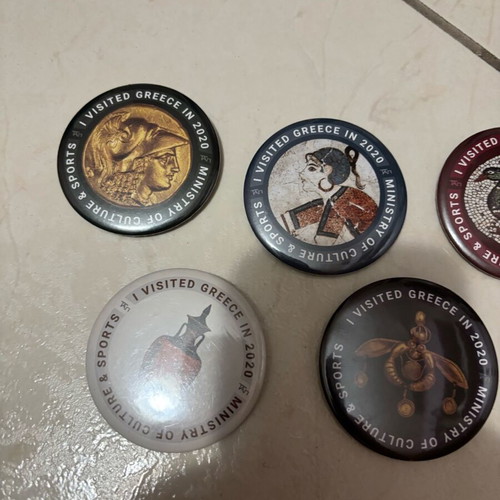 Collectible pins like new 2020 multicolored