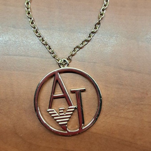 Armani Jeans charm gold like new, metal
