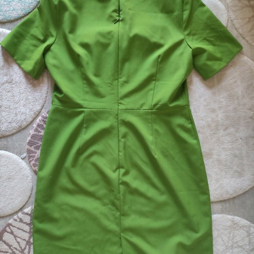 Midi office dress Mango new, size XL, green
