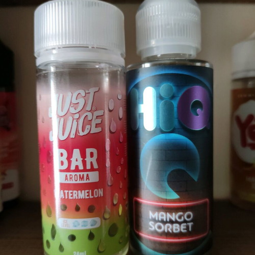 Set of 2 new e-liquids 120ml