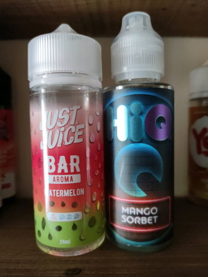 Set of 2 new e-liquids 120ml