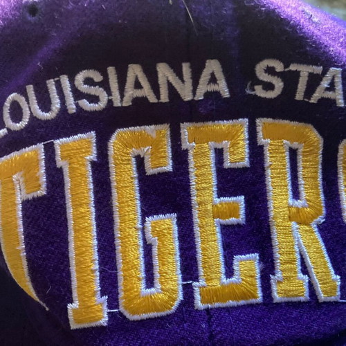 Starter "The Natural" LSU Tigers vintage 90s wool cap, deadstock