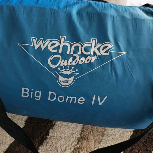 Σκηνή κάμπινγκ Big Dome 4 σαν καινούργια για 4 άτομα με 2 δωμάτια