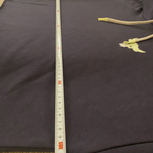 Under Armour short-sleeve hoodie like new, gray and purple, size M
