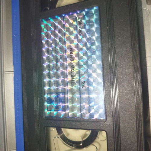 The Watcher VHS tape used with subtitles