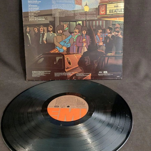 The Beatles Reel Music vinyl record used, rock