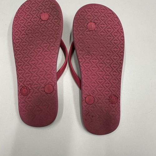Arena flip flops size 32, black and pink, girls'