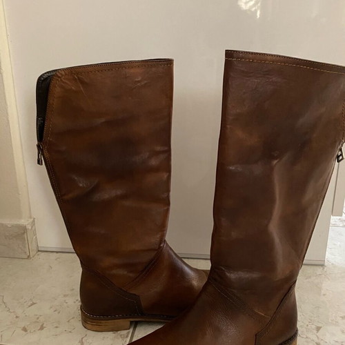 Carad boots used, brown leather, size 37