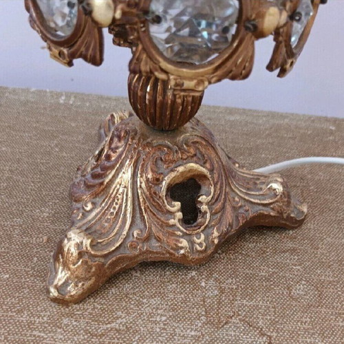 Table lamp antique 25 cm used