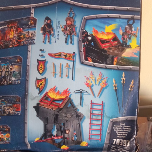 Playmobil Knights and Pirates sets 70224 and 70414