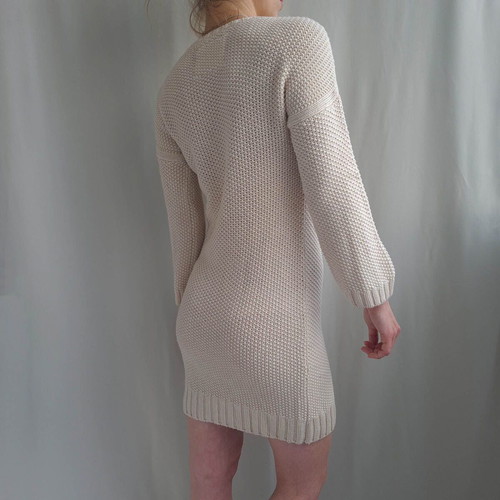 Gerard Darel women's knit dress wool and cashmere size M like new beige