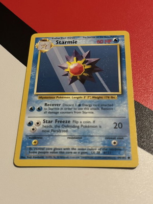 Starmie Base Set 64/102 Pokémon card