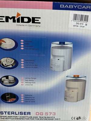 Emide sterilizer used for 5 bottles