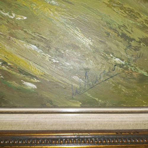 Anastasiadou Signed Painting 49x39 cm