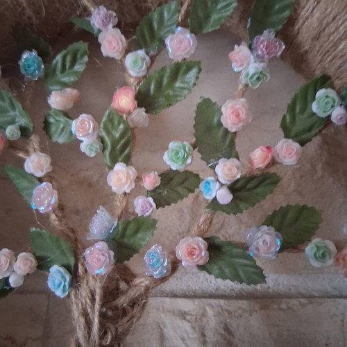 Handmade wall decoration tree of life wreath 30cm new