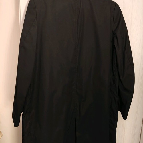 Black trench coat like new size L