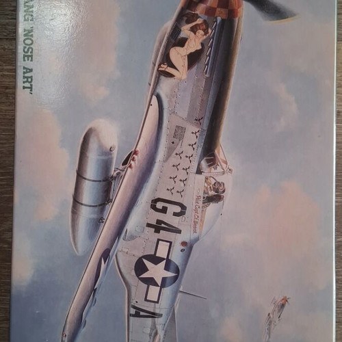 Hasegawa P-51D Mustang plastic model 1/48 scale