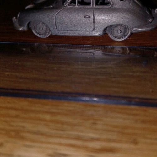 Porsche 356 tin model car like new