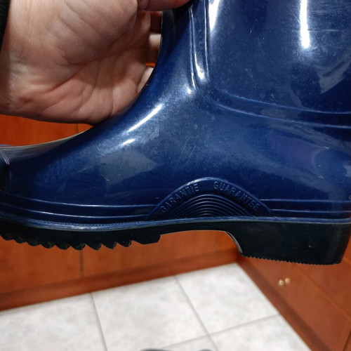 Women's blue galoshes size 39 like new