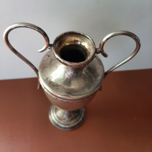 Victorian style amphora used, decorative trophy cup