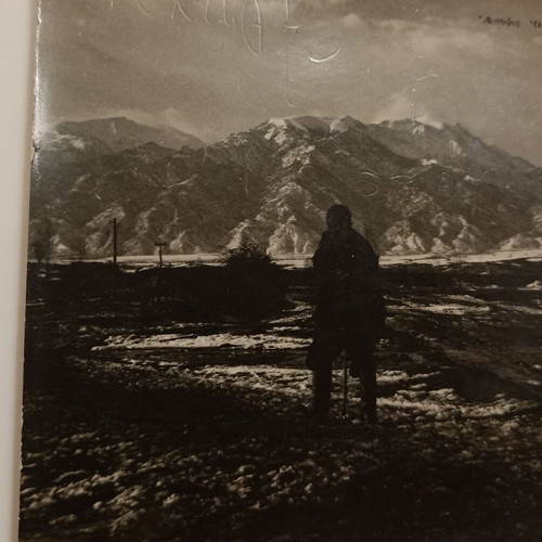 Postcard "Απόψη Ολύμπου, Ύψος 2918" used, black and white