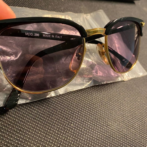 Saint Louis sunglasses new, Italian, black and gold