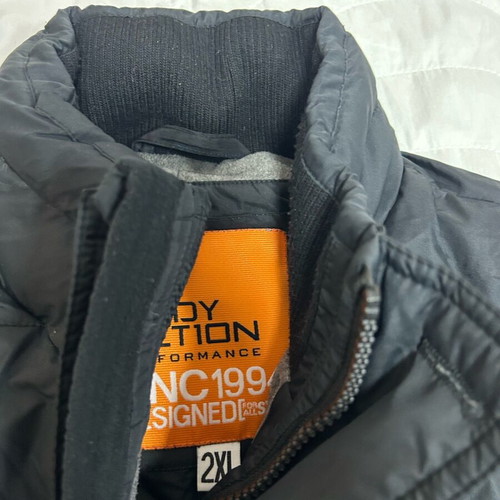 Body Action sleeveless vest XXL used, black, very puffy