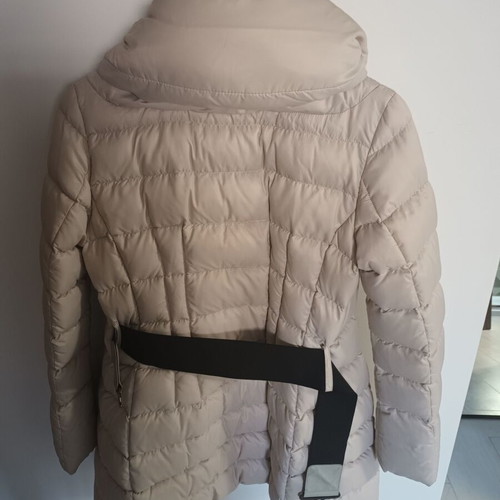 Pinko down jacket used, light grey, size S, puffer jacket