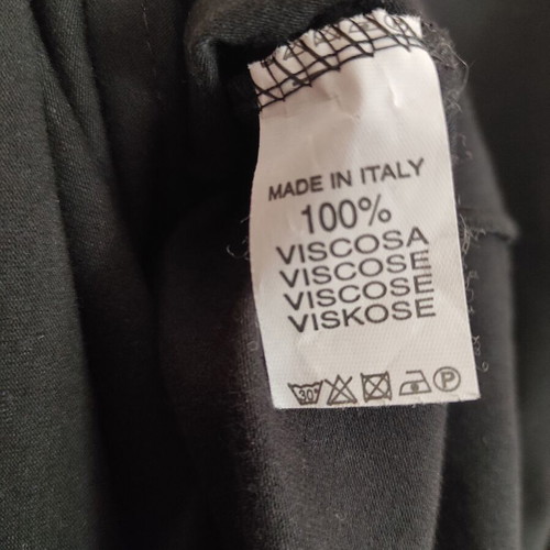 Italian long blouse dress new, size M, black