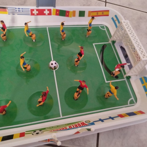 Tabletop Foosball with Springs in Like New Condition