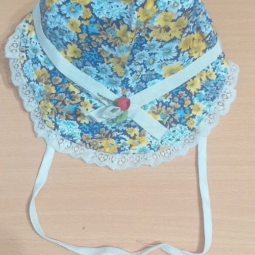Vintage baby hat new, 1980s style