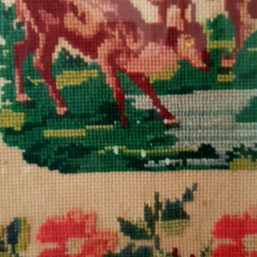 Embroidery frames used, set of 6 pieces